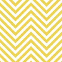 Chevron pattern in white and yellow papiers peint