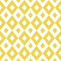 Yellow white rhombus pattern ταπετσαρία