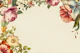 Watercolor Whimsy Blossoms Floral Frame