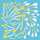 Skyblue Floral Pattern