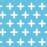 Sky Blue Cross Pattern ταπετσαρία