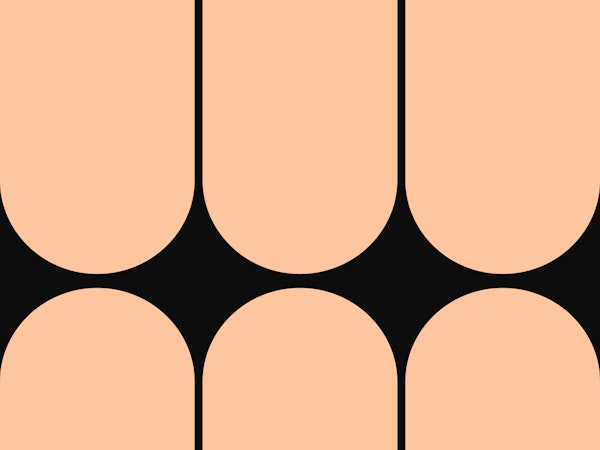 Peachy Mid-Century Bold Minimalist