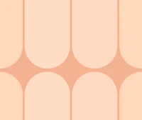 Peach Fuzz Mid-Century Bold Minimalist papel de parede