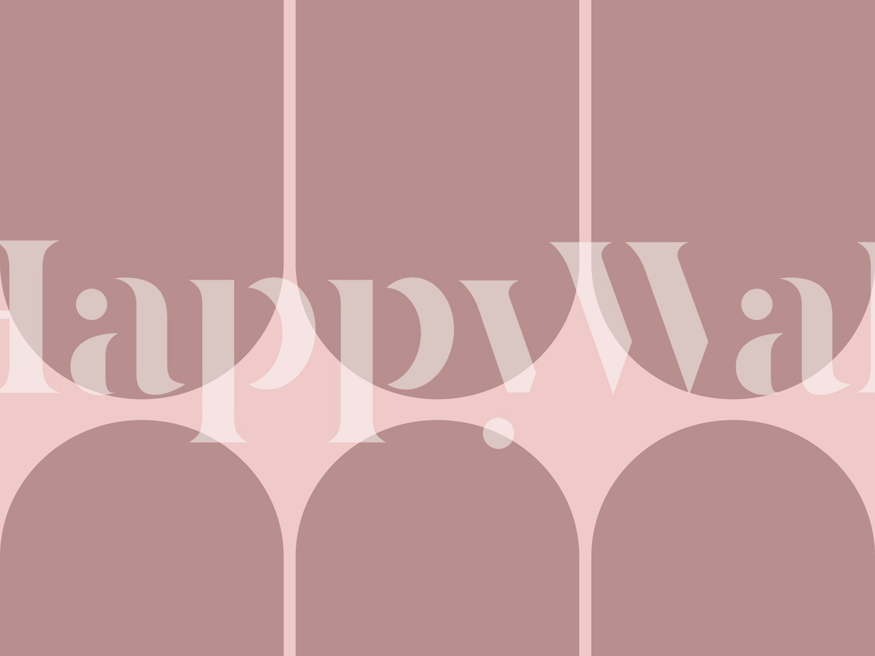 Fototapeta Boho z połowy wieku geometryczne kształty w pastelowych kolorach