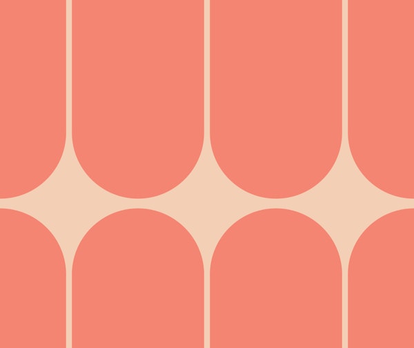 Boho Mid-Century Geo