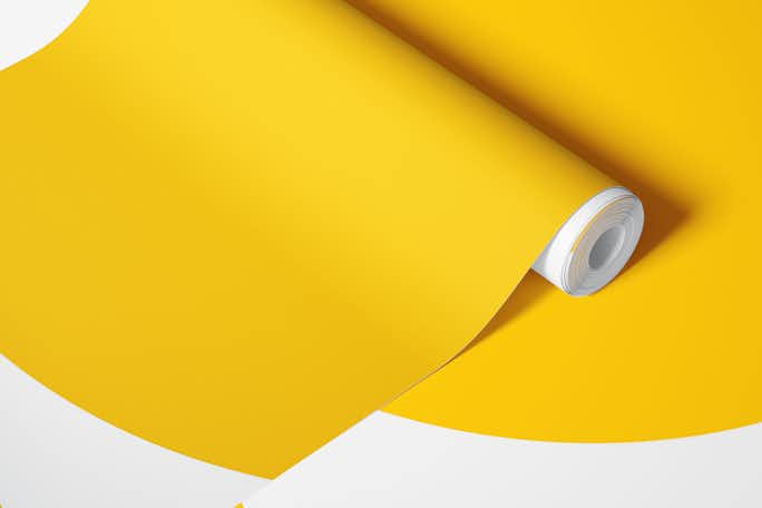 Yellow Mid-Century Archeswallpaper roll