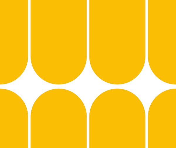 Yellow Mid-Century Arches