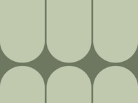 Sage Mid-Century Arches ταπετσαρία