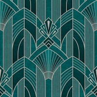 Art Deco Columns - Tinsel Silver tapety