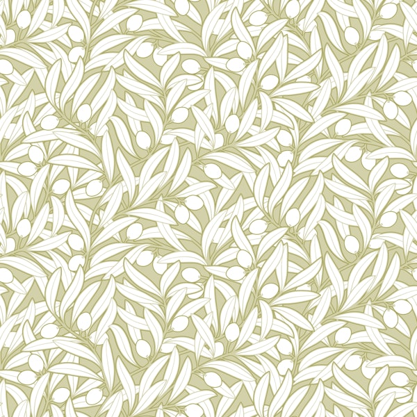Olives Neutral Botanical MOlive Green 50 size
