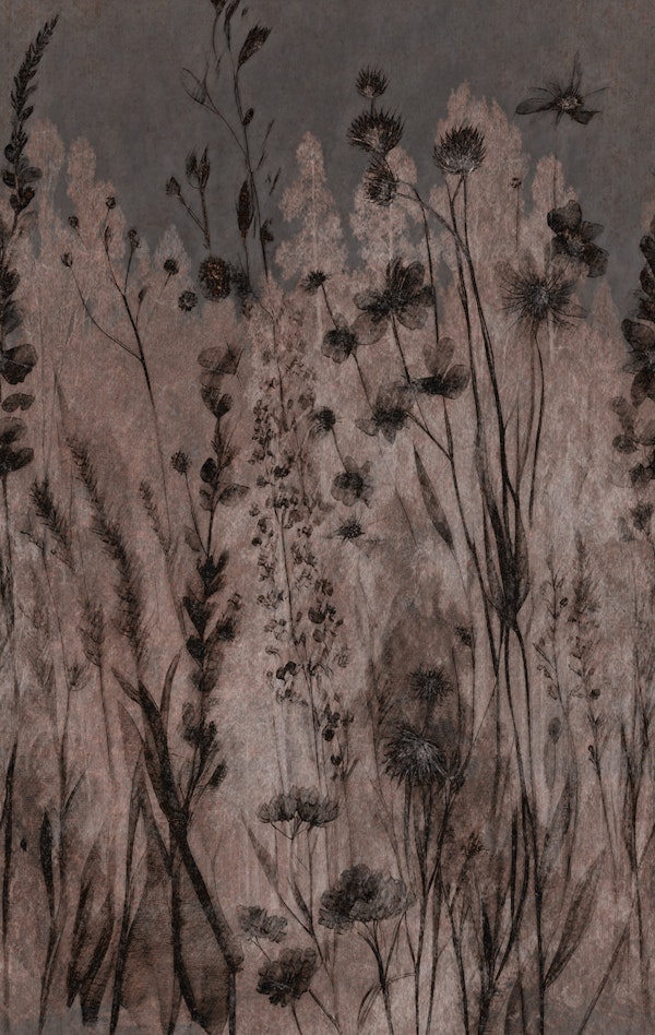 Vivid Moody Wildflowers