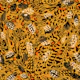 Wild animal print leopard orange