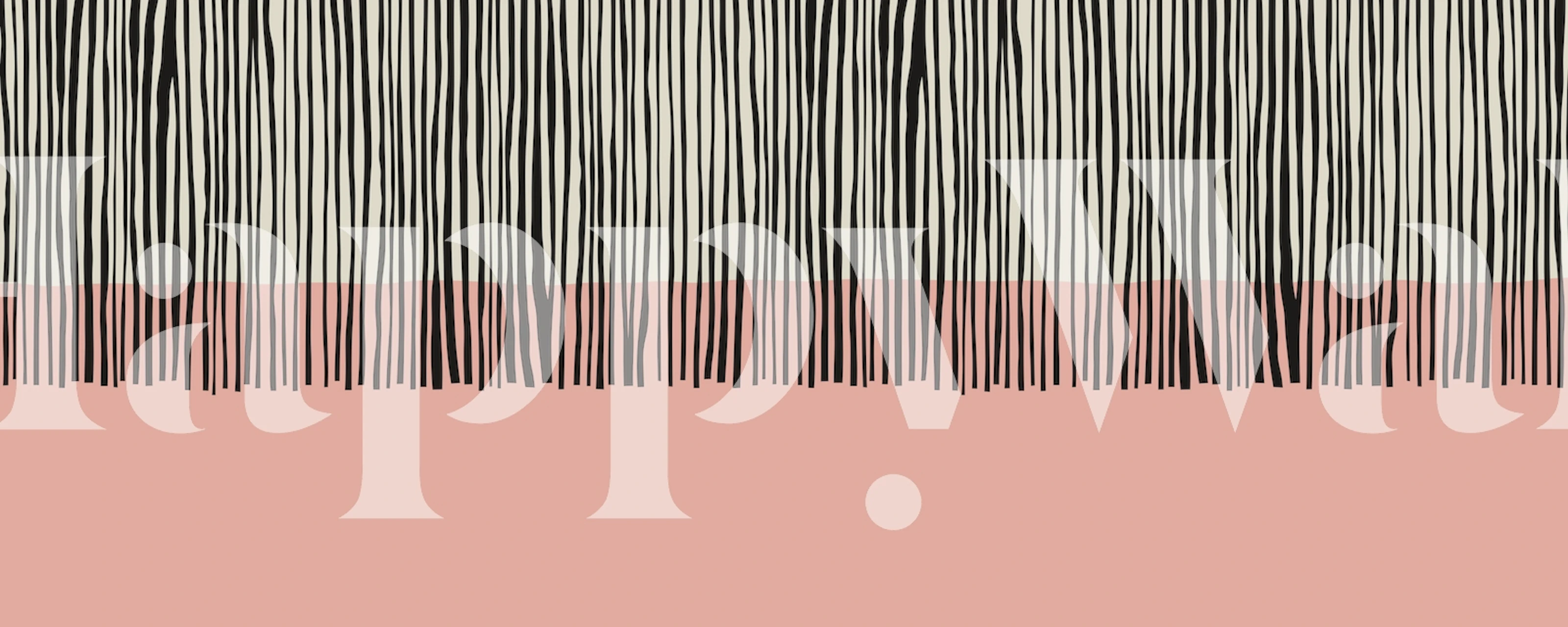 Moderní Expressionist lines tapeta v pokoji