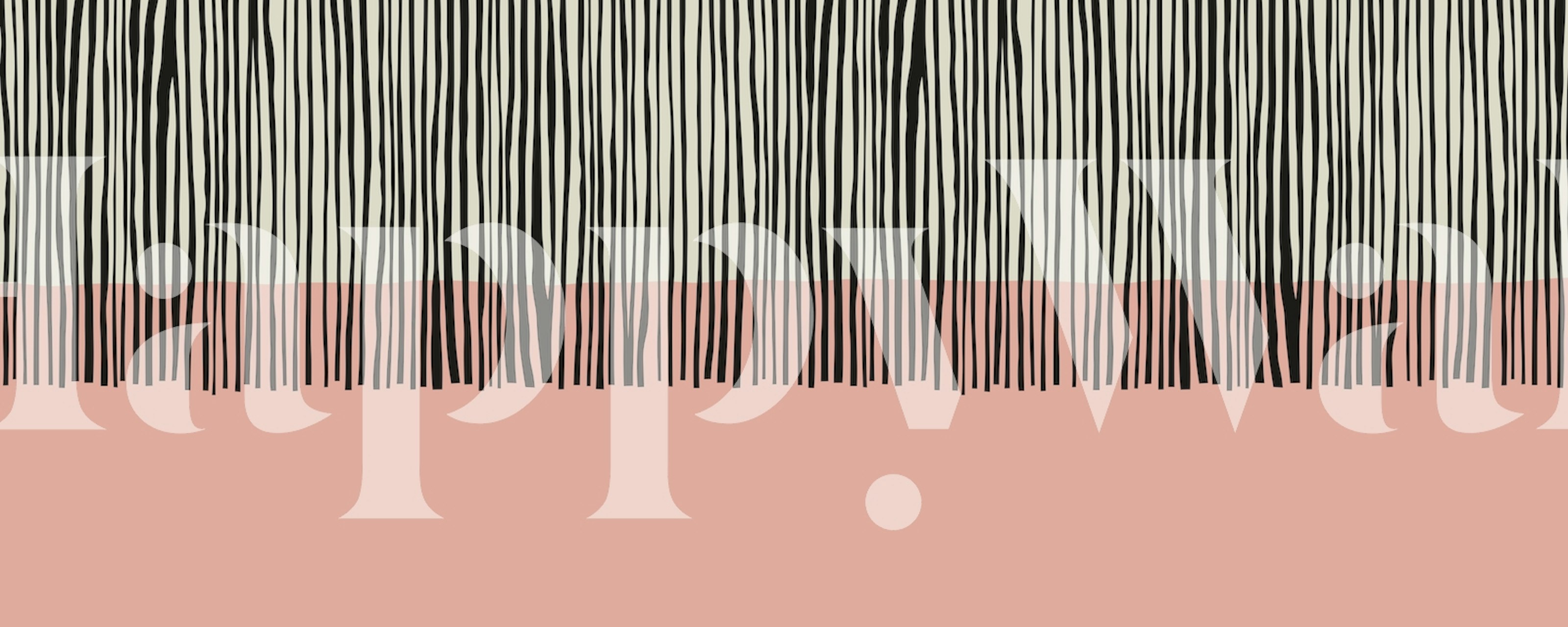 Μοντέρνα Expressionist lines ταπετσαρία στο δωμάτιο