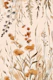 Beige Peach Wildflowers