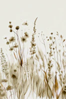 Antique Wild Flowers tapete