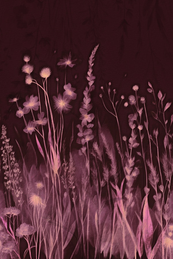Leafy Herbs and Wild Flowers