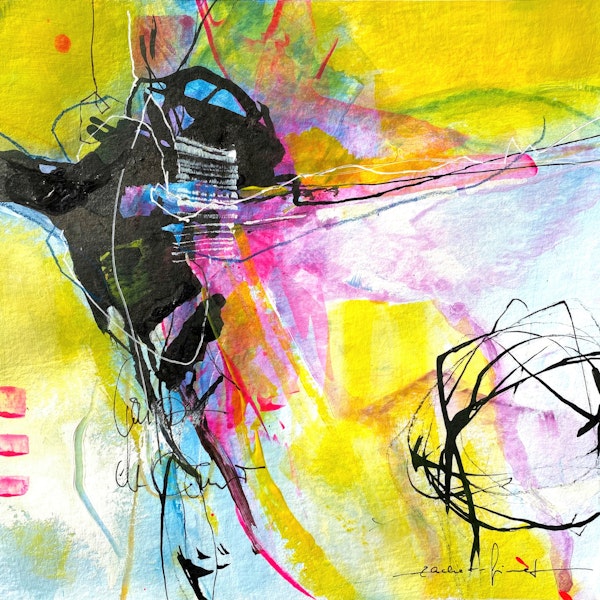 Coupdecoeur Abstract Painting