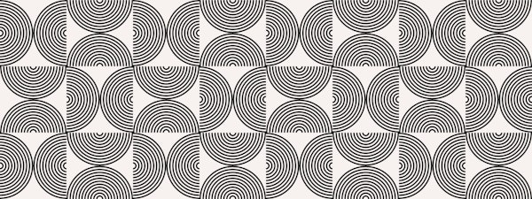 Lines and circles pattern