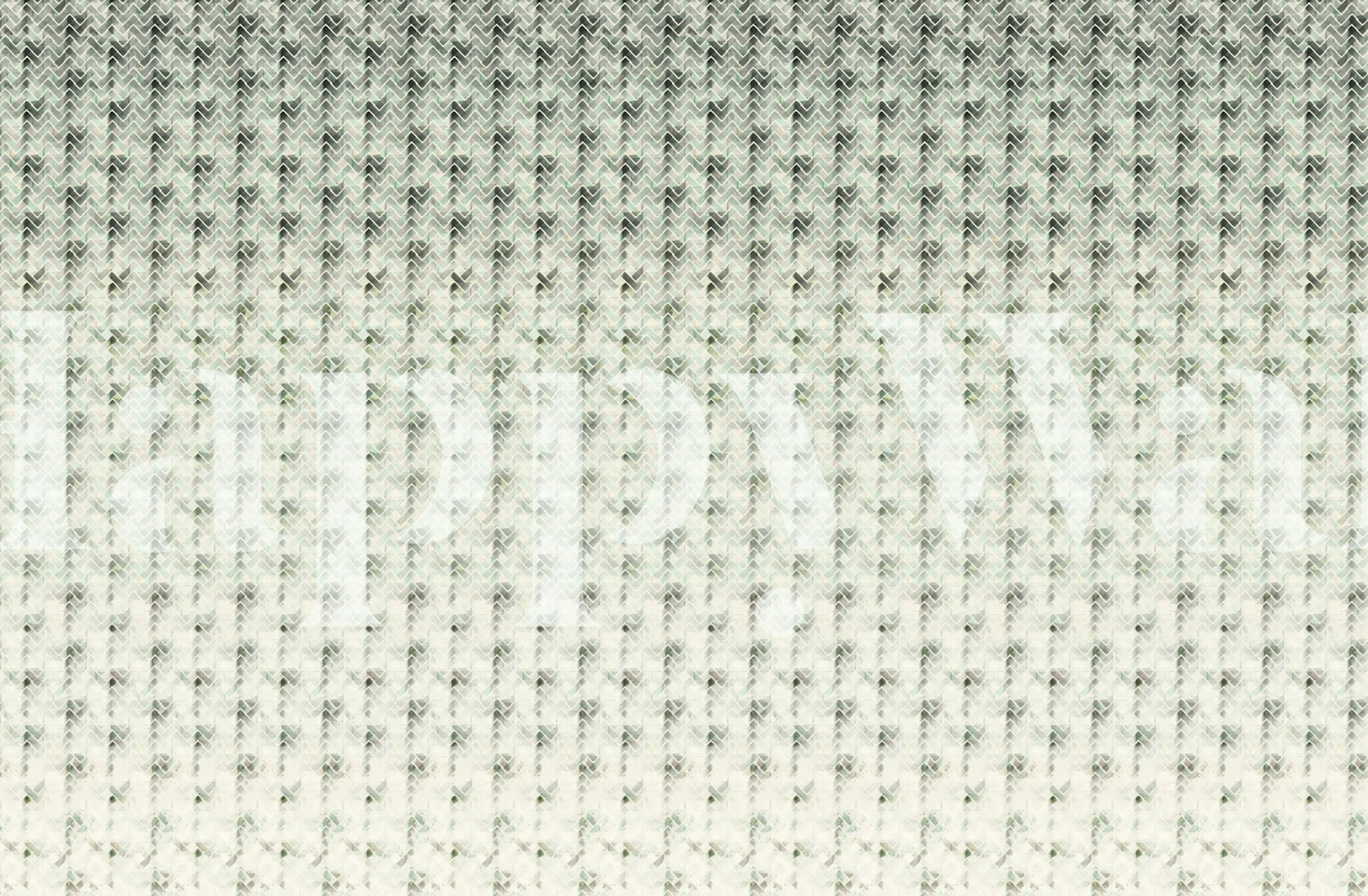 Tranquil geometry gradient elegance green wallpaper