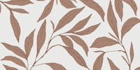 Foliage Big Sienna papel de parede