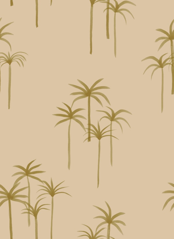 Dreamy Palms - Watercolor Whispers