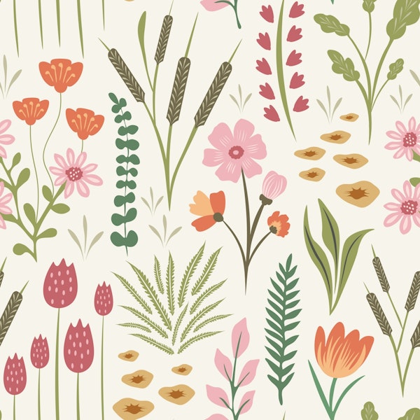 Wildflowers Botanical Meadow Garden