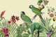 Jungle Vibes Parrot Island Illustration