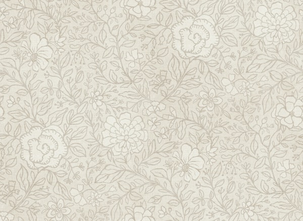 Large floral branches neutral warm gray