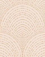 Subtle arches - caramel papiers peint