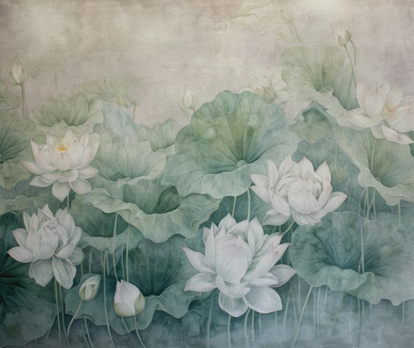 Emerald Waterlily Poem