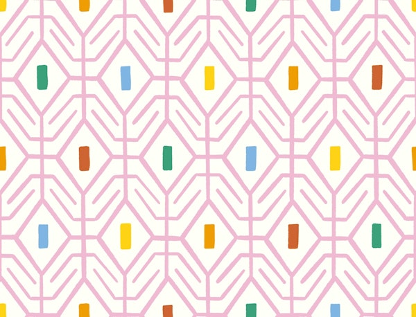 Bold minimalism - colourful and pink