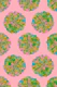 CHRYSANTHEMUMS Abstract Floral Green Pink