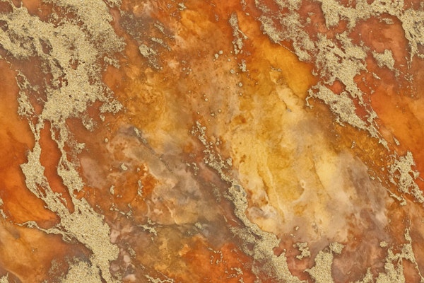 Mineral Marble Texture Amber Gold