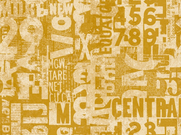 Grunge Typography Urban Style Yellow