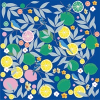 Citrus garden carta da parati