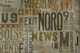 Urban Street Art Typography Brown