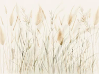 Delicate Neutral Botanicals behang