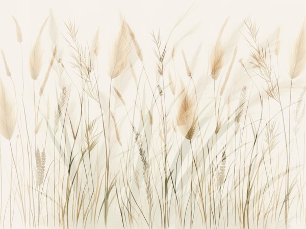 Delicate Neutral Botanicals