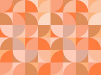 Peach Fuzz Bauhaus tapety