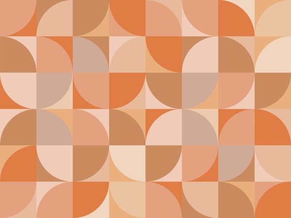 Mid-Century Peach Fuzz