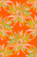 DAHLIA BURSTS Abstract Floral - Orange