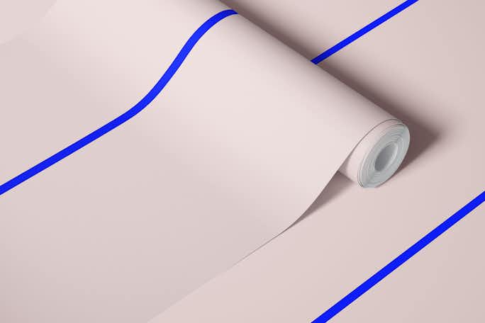 Blue Stripes softwallpaper roll
