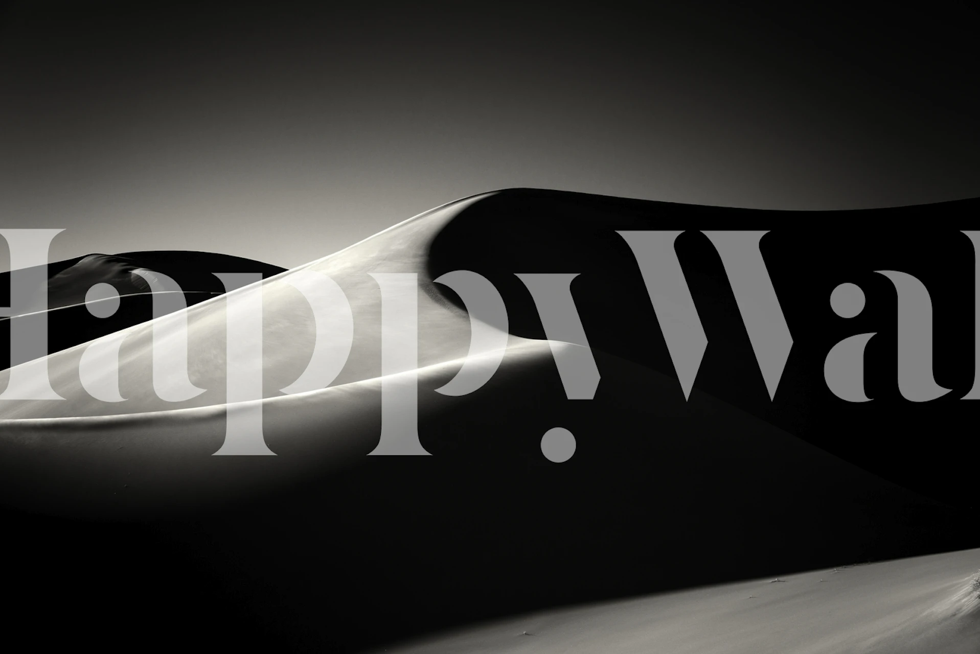 Dune papier peint affiché dans une pièce