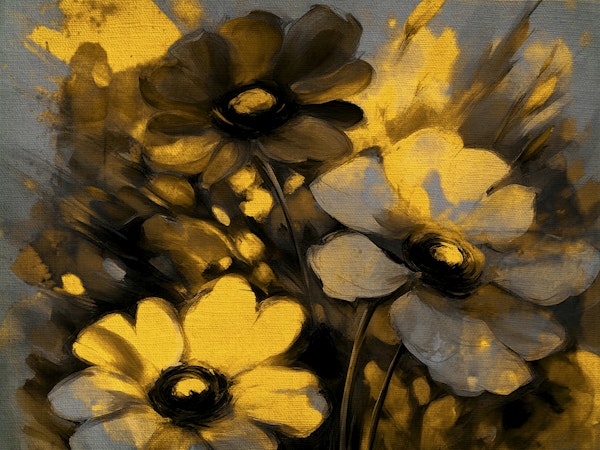 Moody Floral Art