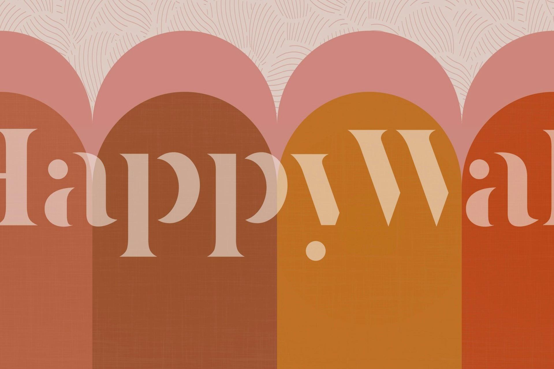 Japanese Art Deco Maximalist Minimalist behang