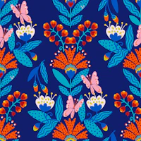 Scandi midnight wonderland tapety