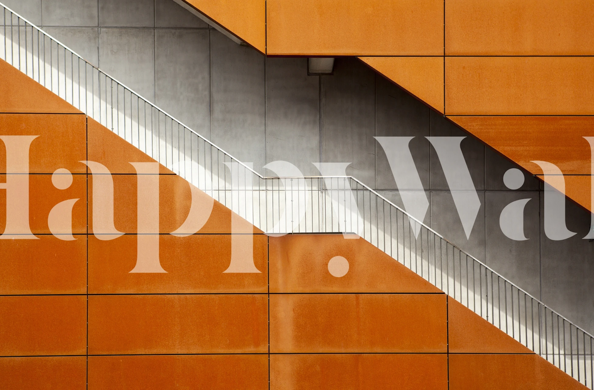 Tapeta Steel w nowoczesnym wnętrzu