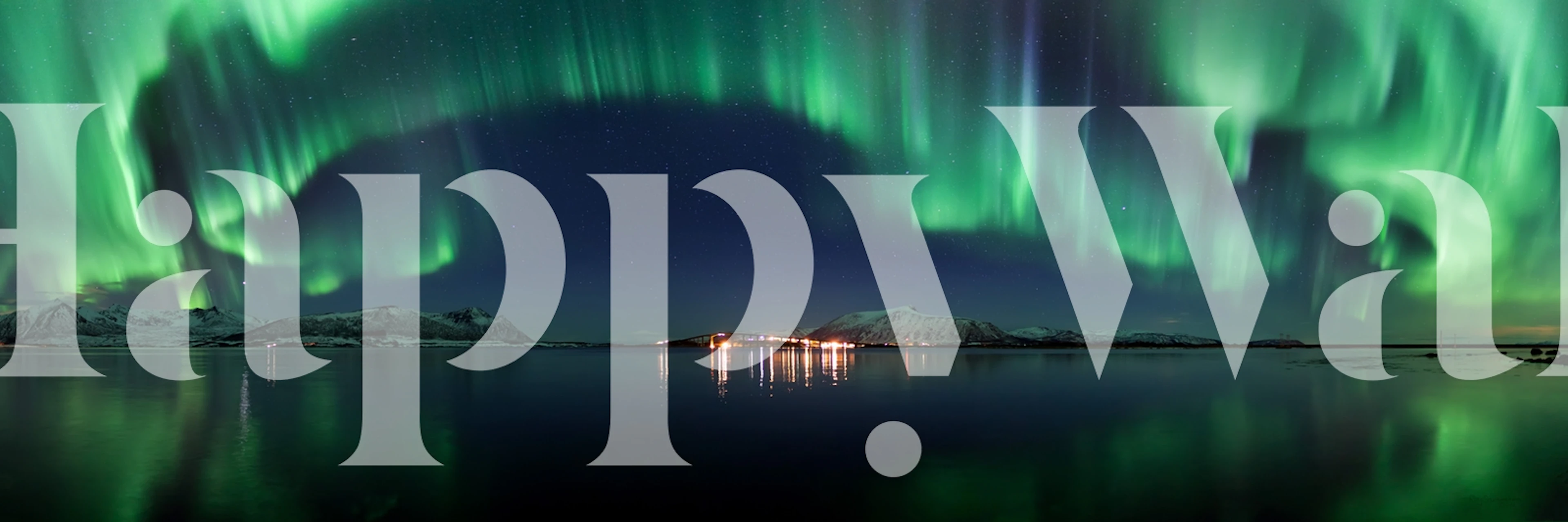 Diseño de papel tapiz Magical Night en una habitación