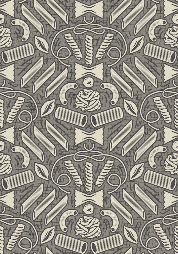 Pasta Love Damast neutral